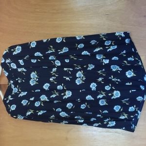 3 for $10 Navy skirt with flowers